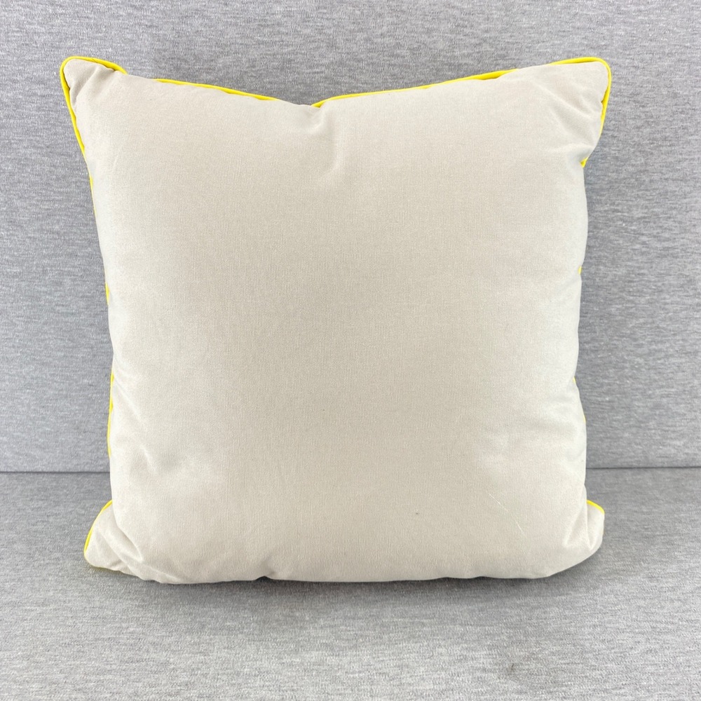 Summertime Fres!! Cute Cactus Pineapple Palm Tree Throw Coach Bed Pillow Retired - Picture 7 of 8